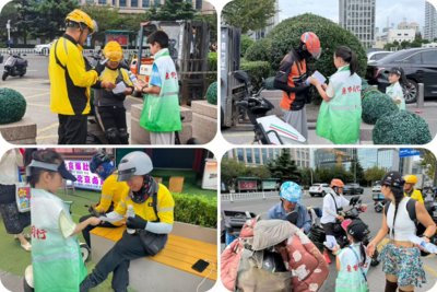 雨过天晴，市民游客纷纷出游享受海岸浪漫